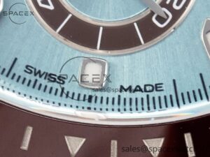 Daytona 116506 Clean 1:1 Best Edition Ice Blue Dial Markers on SS Bracelet SA4130 v2 - Image 14
