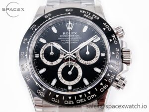 Daytona 116500 LN 904L SS Case ZF 1:1 Best Edition Black Dial On 904L SS Bracelet SH4130 - Image 2