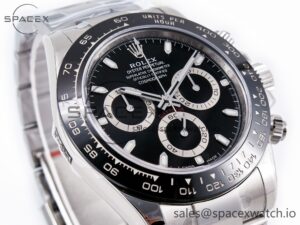 Daytona 116500 LN 904L SS Case ZF 1:1 Best Edition Black Dial On 904L SS Bracelet SH4130 - Image 3