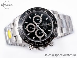 Daytona 116500 LN 904L SS Case ZF 1:1 Best Edition Black Dial On 904L SS Bracelet SH4130 - Image 5