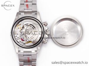 Daytona 116500 LN 904L SS Case ZF 1:1 Best Edition Black Dial On 904L SS Bracelet SH4130 - Image 16