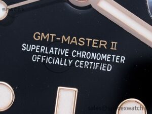 GMT-Master II 126715 CHNR ARF 1:1 Best Edition Black Dial on RG Bracelet SH3285 CHS - Image 10