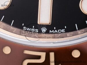 GMT-Master II 126715 CHNR ARF 1:1 Best Edition Black Dial on RG Bracelet SH3285 CHS - Image 12