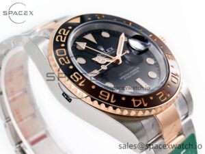 GMT-Master II 126711 CHNR ARF 1:1 Best Edition Black Dial on RG/SS Bracelet SH3285 CHS - Image 6
