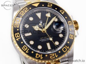 GMT-Master II 126713 GRNR ARF 1:1 Best Edition Black Dial on YG/SS Jubilee Bracelet SH3285 CHS - Image 3