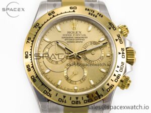 Daytona 116503 Clean 1:1 Best Edition YG Dial on SS/YG Bracelet SA4130 V2 - Image 2