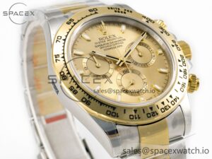 Daytona 116503 Clean 1:1 Best Edition YG Dial on SS/YG Bracelet SA4130 V2 - Image 3