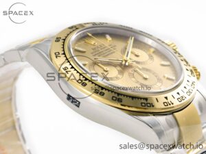 Daytona 116503 Clean 1:1 Best Edition YG Dial on SS/YG Bracelet SA4130 V2 - Image 8