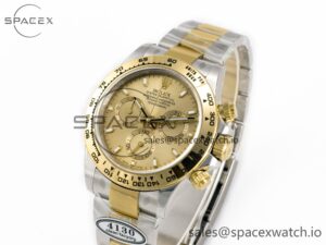 Daytona 116503 Clean 1:1 Best Edition YG Dial on SS/YG Bracelet SA4130 V2 - Image 4