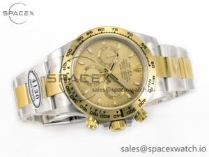 Daytona 116503 Clean 1:1 Best Edition YG Dial on SS/YG Bracelet SA4130 V2 - Image 5