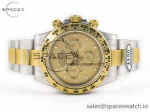 Daytona 116503 Clean 1:1 Best Edition YG Dial on SS/YG Bracelet SA4130 V2 - Image 6