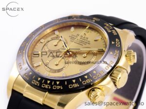 Daytona 116518 Clean 1:1 Best Edition YG Dial on Oysterflex Strap SA4130 - Image 5
