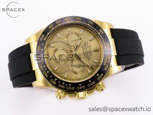 Daytona 116518 Clean 1:1 Best Edition YG Dial on Oysterflex Strap SA4130 - Image 7