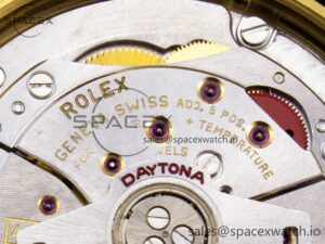Daytona 116518 Clean 1:1 Best Edition YG Dial on Oysterflex Strap SA4130 - Image 20