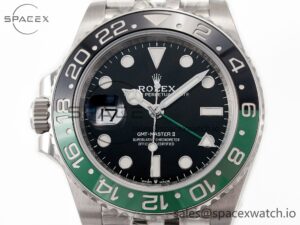 GMT Master II 126720 VTNR 904L SS ARF 1:1 Best Edition Black Dial on Jubilee Bracelet VR3285 CHS - Image 2