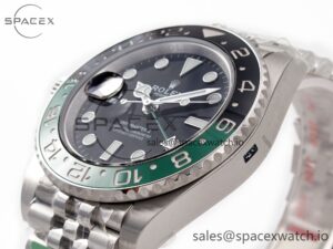 GMT Master II 126720 VTNR 904L SS ARF 1:1 Best Edition Black Dial on Jubilee Bracelet VR3285 CHS - Image 5