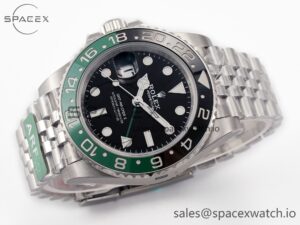 GMT Master II 126720 VTNR 904L SS ARF 1:1 Best Edition Black Dial on Jubilee Bracelet VR3285 CHS - Image 7