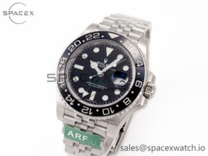 GMT Master II 116710 LN 904L SS ARF 1:1 Best Edition on Jubilee Bracelet VR3186 CHS - Image 4