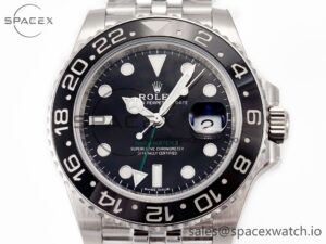 GMT Master II 116710 LN 904L SS ARF 1:1 Best Edition on Jubilee Bracelet VR3186 CHS - Image 2