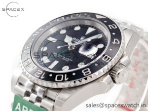 GMT Master II 116710 LN 904L SS ARF 1:1 Best Edition on Jubilee Bracelet VR3186 CHS - Image 5