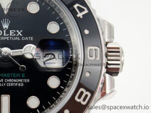 GMT Master II 116710 LN 904L SS ARF 1:1 Best Edition on Jubilee Bracelet VR3186 CHS - Image 13