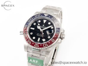GMT-Master II 126710 BLRO Blue/Red Ceramic 904L ARF 1:1 Best Edition on Bracelet SH3285 CHS - Image 4