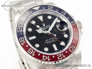 GMT-Master II 126710 BLRO Blue/Red Ceramic 904L ARF 1:1 Best Edition on Bracelet SH3285 CHS - Image 3