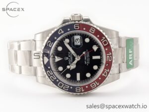 GMT-Master II 126710 BLRO Blue/Red Ceramic 904L ARF 1:1 Best Edition on Bracelet SH3285 CHS - Image 8