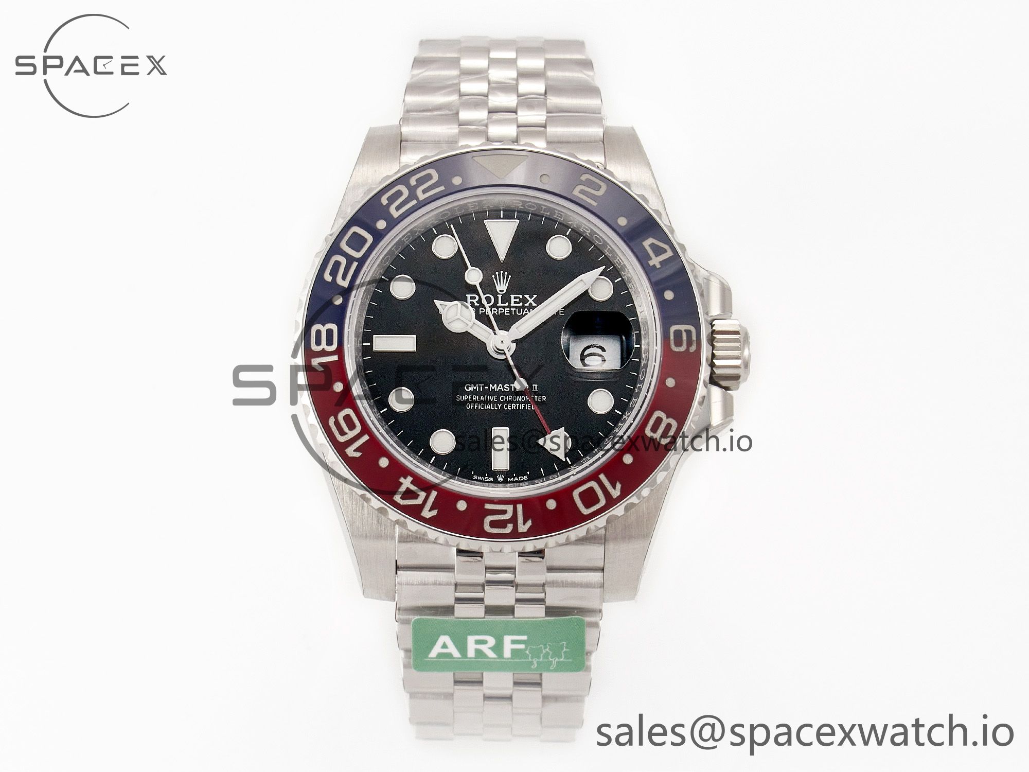 IMG_5141 拷贝 GMT-Master II 126710 BLRO Blue/Red Ceramic 904L ARF 1:1 Best Edition on Jubilee Bracelet SH3285 CHS - Image 1