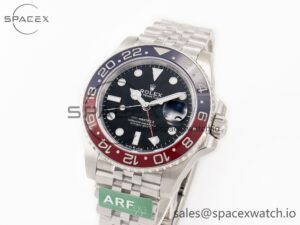 GMT-Master II 126710 BLRO Blue/Red Ceramic 904L ARF 1:1 Best Edition on Jubilee Bracelet SH3285 CHS - Image 4