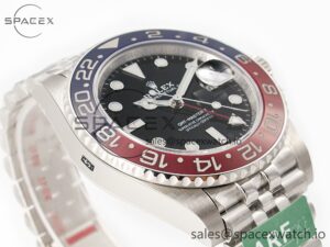 GMT-Master II 126710 BLRO Blue/Red Ceramic 904L ARF 1:1 Best Edition on Jubilee Bracelet SH3285 CHS - Image 6