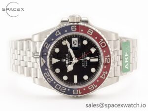 GMT-Master II 126710 BLRO Blue/Red Ceramic 904L ARF 1:1 Best Edition on Jubilee Bracelet SH3285 CHS - Image 8