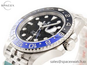 GMT-Master II 126710 BLNR Blue/Black Ceramic 904L ARF 1:1 Best Edition on Jubilee Bracelet SH3285 CHS - Image 5