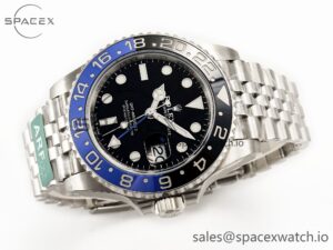 GMT-Master II 126710 BLNR Blue/Black Ceramic 904L ARF 1:1 Best Edition on Jubilee Bracelet SH3285 CHS - Image 7