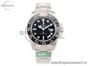 GMT Master II 116710 LN 904L SS ARF 1:1 Best Edition on Bracelet VR3186 CHS