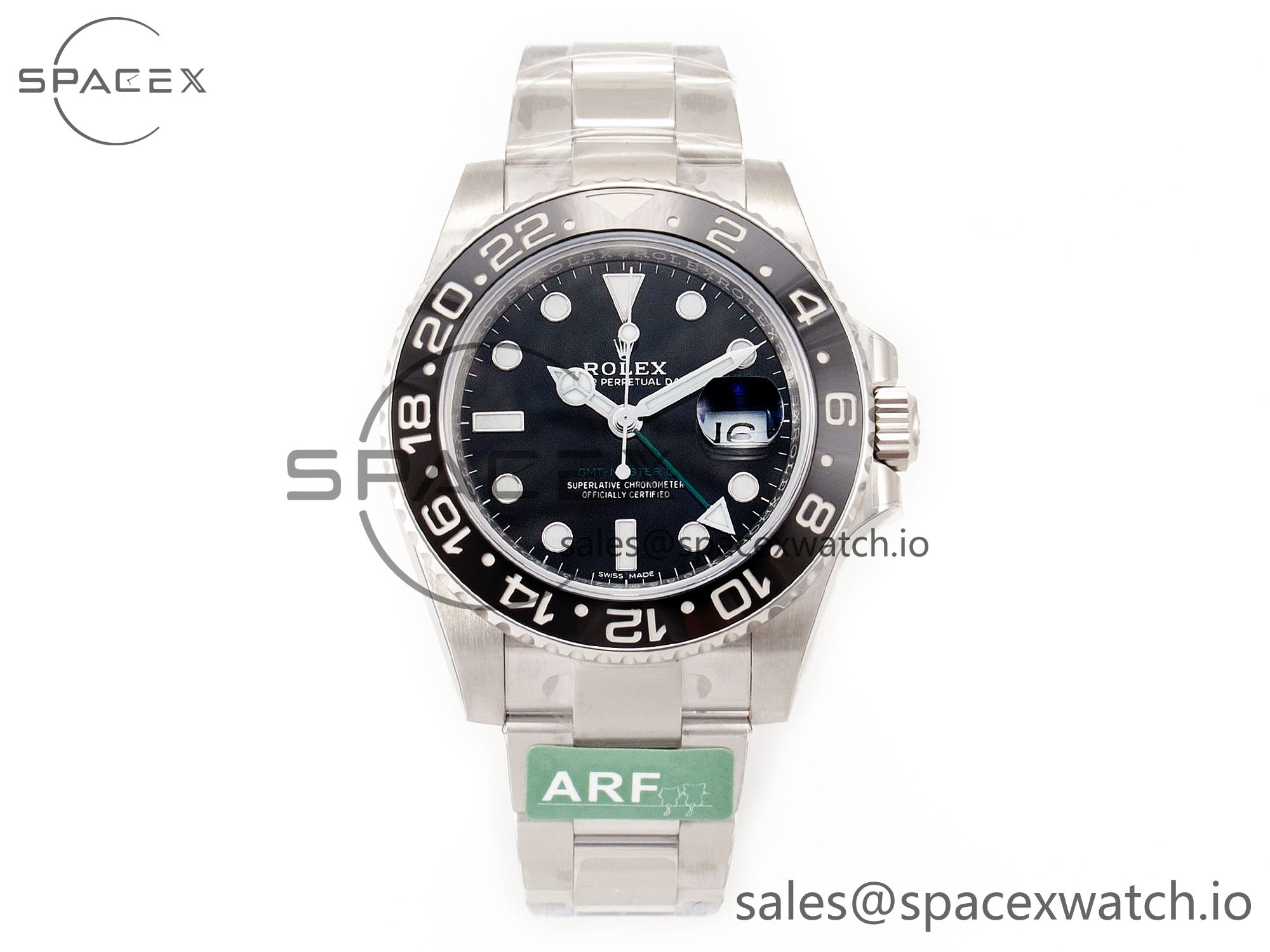 IMG_5191 拷贝 GMT Master II 116710 LN 904L SS ARF 1:1 Best Edition on Bracelet VR3186 CHS - Image 1