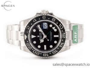 GMT Master II 116710 LN 904L SS ARF 1:1 Best Edition on Bracelet VR3186 CHS - Image 8