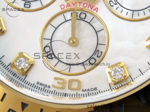 Daytona 116503 LN SS/YG Clean 1:1 Best Edition White Pearl Diamonds Dial on SS/YG Bracelet SA4130 - Image 11
