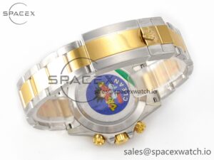 Daytona 116503 LN SS/YG Clean 1:1 Best Edition White Pearl Diamonds Dial on SS/YG Bracelet SA4130 - Image 16