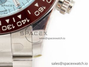 Daytona 116506 Clean 1:1 Best Edition Ice Blue Dial Crystal Markers on SS Bracelet SA4130 V2 - Image 12