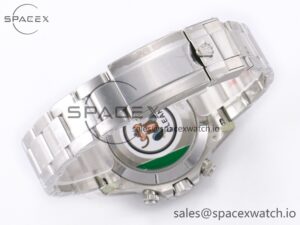 Daytona 116506 Clean 1:1 Best Edition Ice Blue Dial Crystal Markers on SS Bracelet SA4130 V2 - Image 15