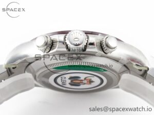 Daytona 116506 Clean 1:1 Best Edition Ice Blue Dial Crystal Markers on SS Bracelet SA4130 V2 - Image 14