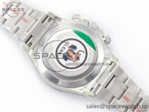 Daytona 116506 Clean 1:1 Best Edition Ice Blue Dial Crystal Markers on SS Bracelet SA4130 V2 - Image 16