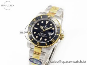 Submariner 116613 LN Black Ceramic Clean Factory 1:1 Best Edition 904L SS Case and Bracelet VS3135 - Image 4
