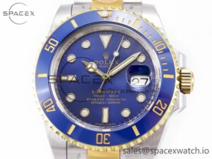 Submariner 116613 LB Blue Ceramic Clean Factory 1:1 Best Edition 904L SS Case and Bracelet VS3135 - Image 2