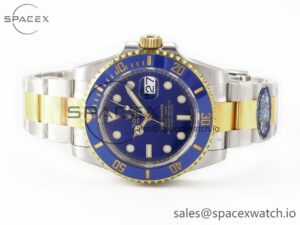 Submariner 116613 LB Blue Ceramic Clean Factory 1:1 Best Edition 904L SS Case and Bracelet VS3135 - Image 8