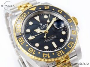 GMT Master II 126713 904L SS Clean 1:1 Best Edition Black Dial on Jubilee Bracelet DD3285 - Image 3