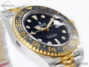 GMT Master II 126713 904L SS Clean 1:1 Best Edition Black Dial on Jubilee Bracelet DD3285 - Image 6