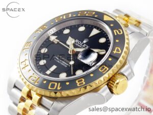GMT Master II 126713 904L SS Clean 1:1 Best Edition Black Dial on Jubilee Bracelet DD3285 - Image 5