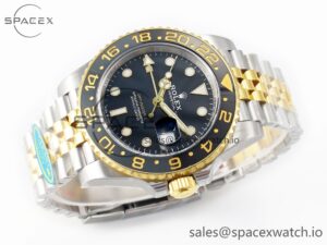 GMT Master II 126713 904L SS Clean 1:1 Best Edition Black Dial on Jubilee Bracelet DD3285 - Image 7